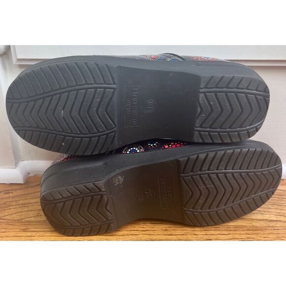 Women’s Patent Clogs Slip On Colorful Shoes Srub Shoes Size 7.5 - Picture 6 of 10